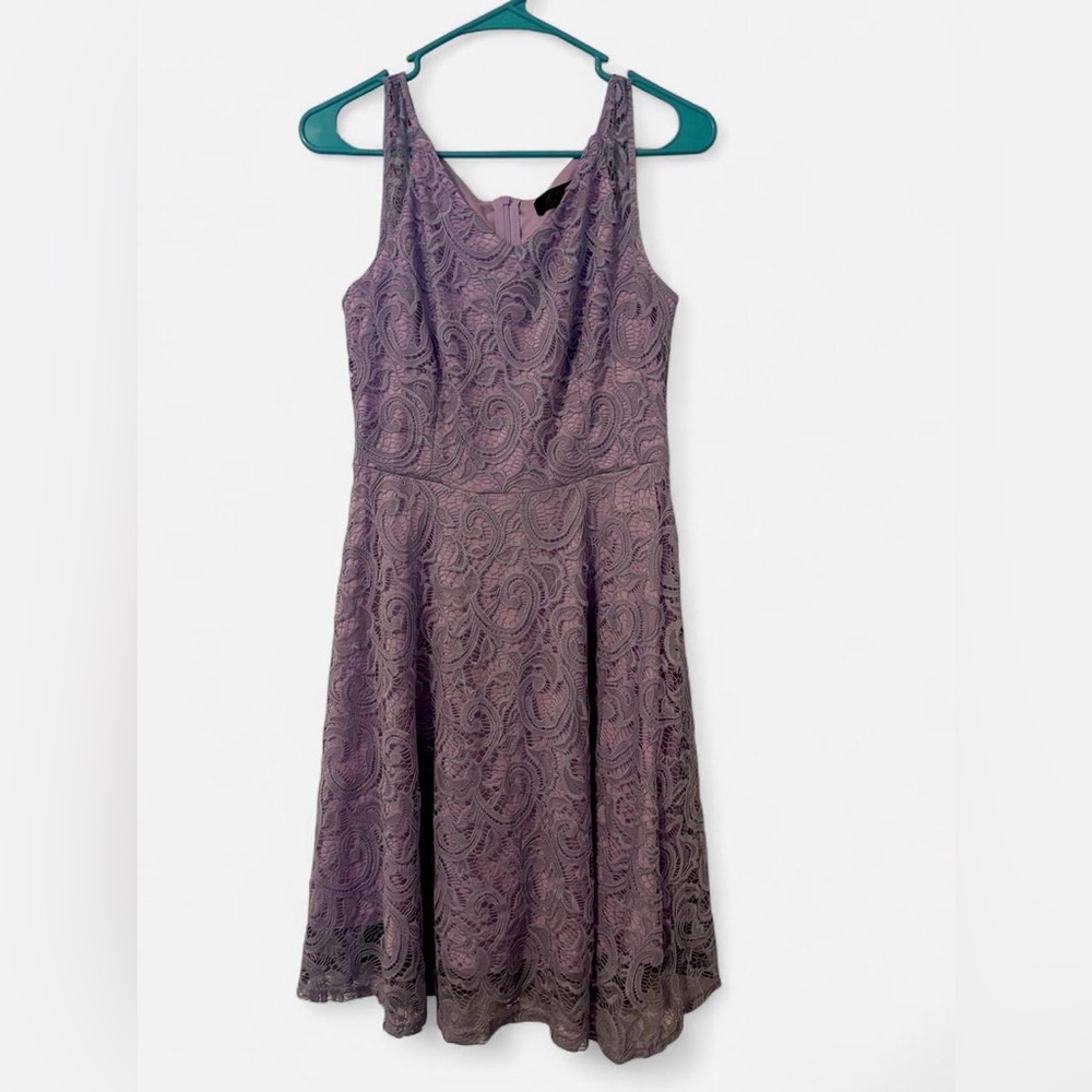 Size M Purple Lace Dress